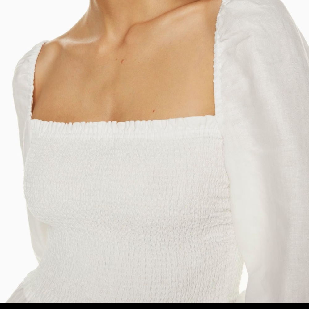 Aritzia linen dress 100% organic linen